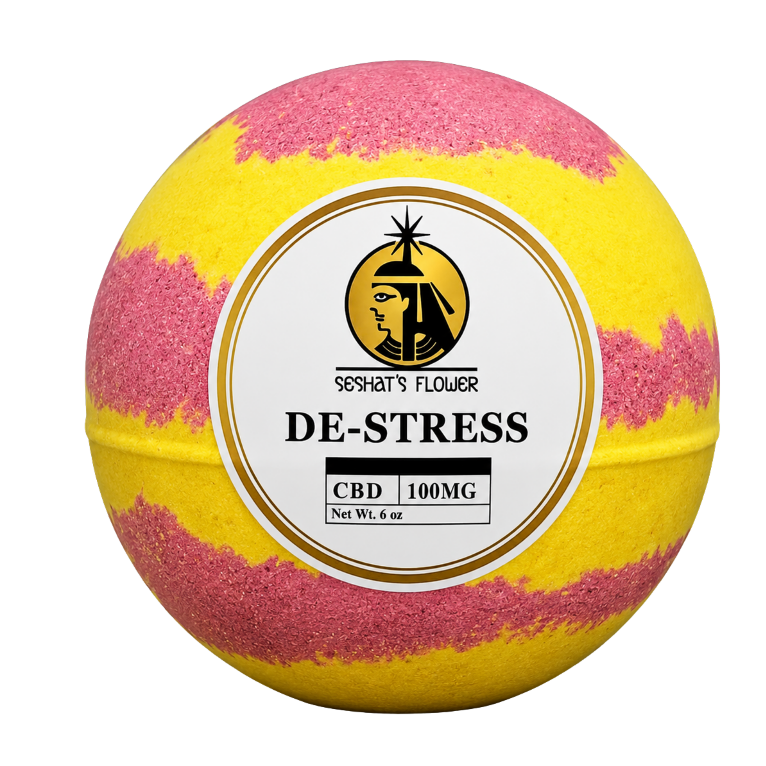 De-Stress Bath Bomb with CBD