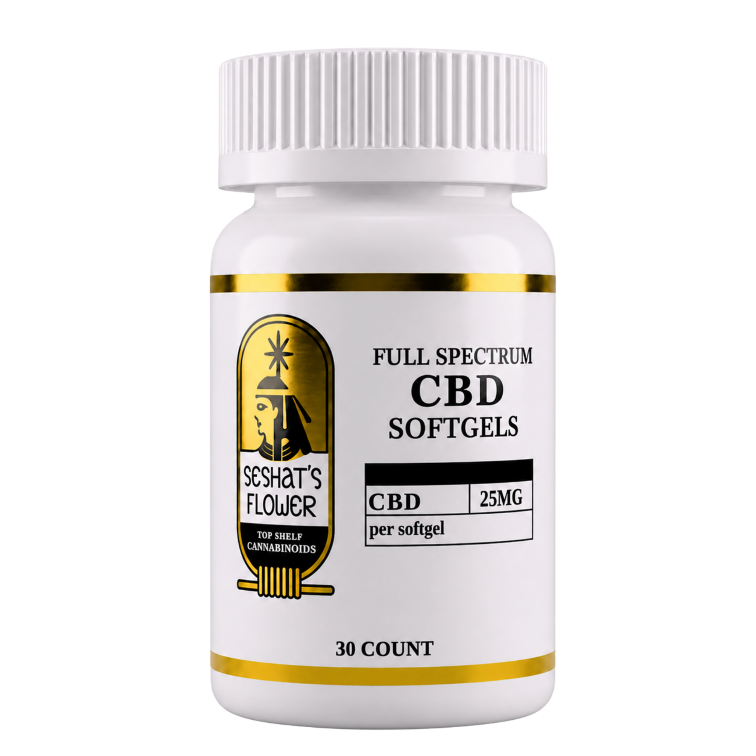 Full Spectrum CBD Softgel Capsules